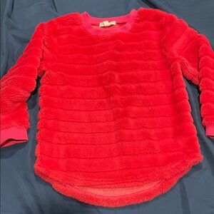 Appaman Vibrant Pink Fuzzy Kids Sweater Size 6